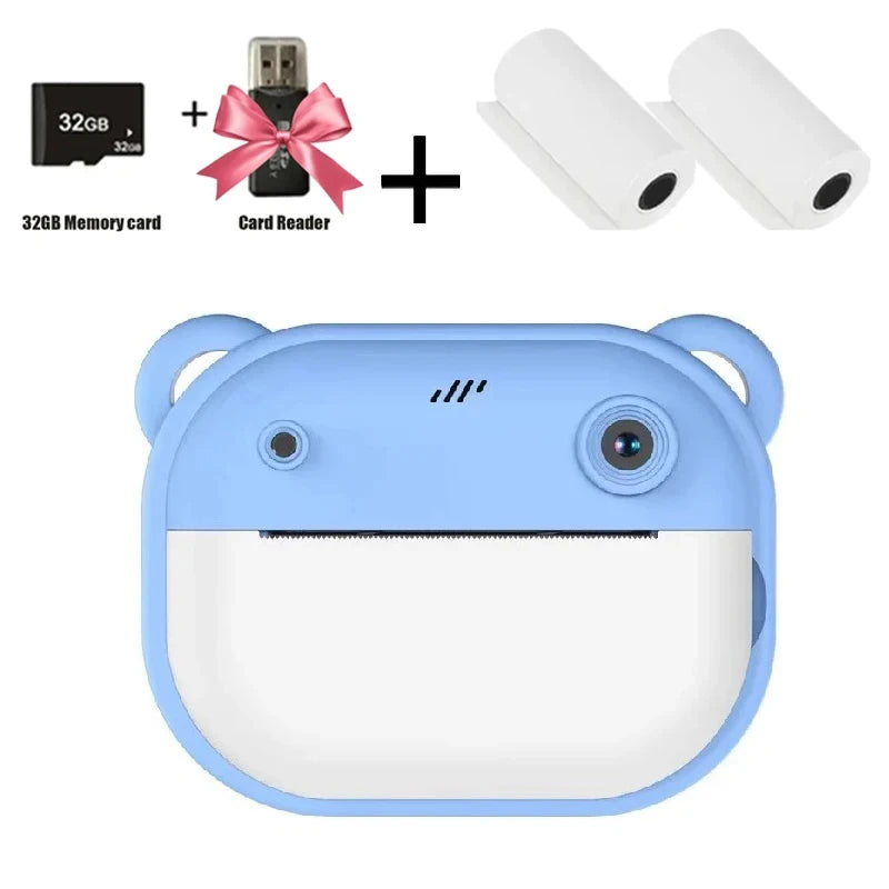 מצלמת הדפסה מיידית לילדים