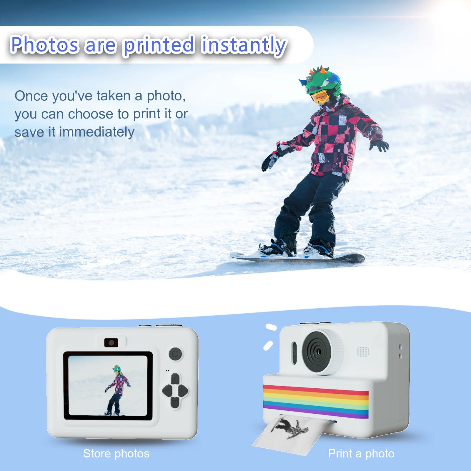 Digital Mini Printer Camera