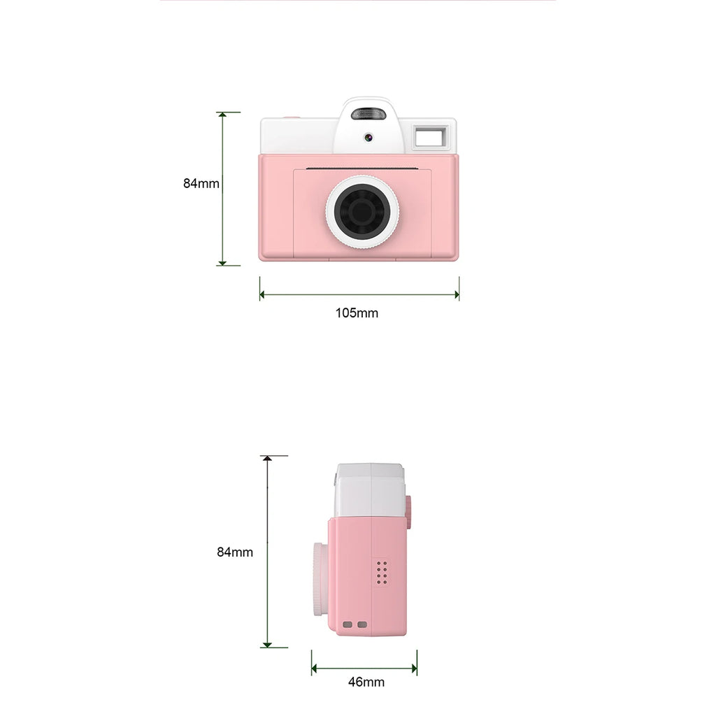 מצלמת הדפסה מיידית לילדים ומבוגרים