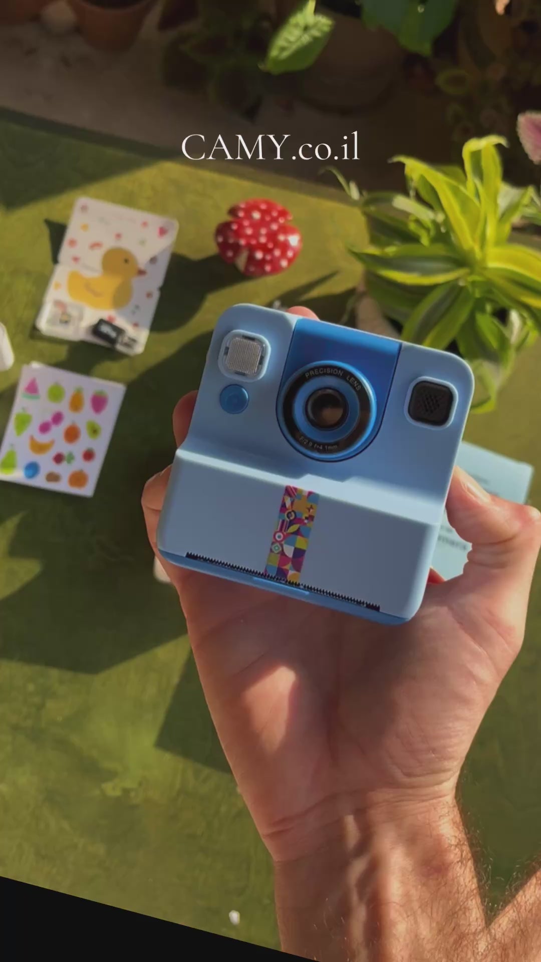 Classic Kids Instant Print Camera w/ 32GB Memory Card